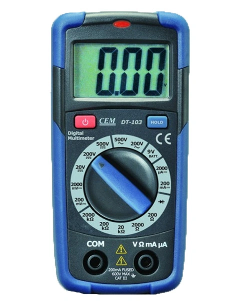 Малогабаритный мультиметр CEM DT-103

