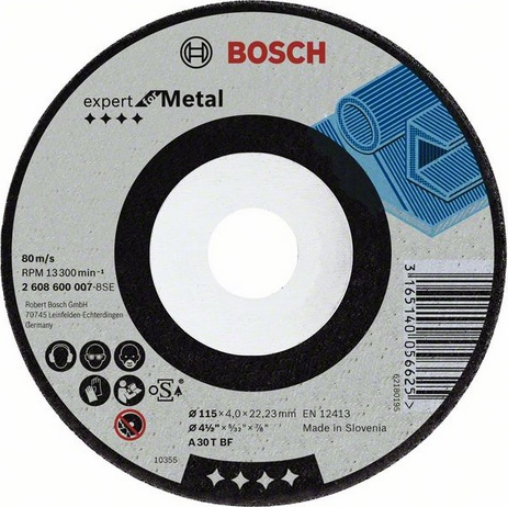 Диск зачистной Bosch Standard 180x6x22 (2.608.603.183)
