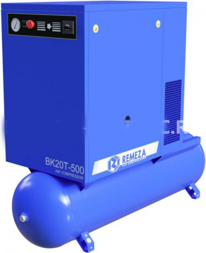 Винтовой компрессор на ресивере REMEZA ВК20T-10-500Д
