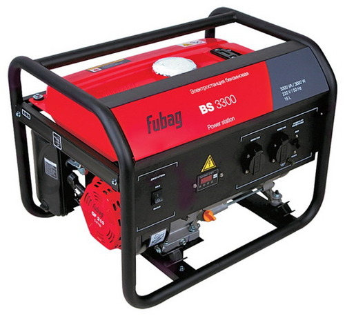 Бензогенератор FUBAG BS 3300 ES
