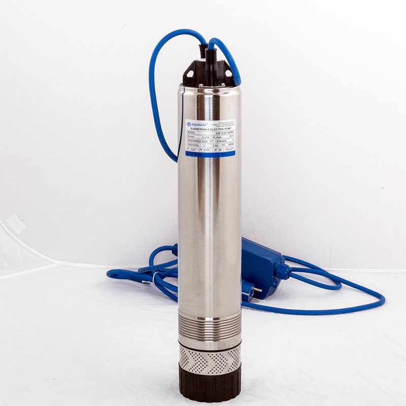 Насос колодезный ASP2-40-100WA (кабель 25м, встр.конд.), шт 3239, Aquario
